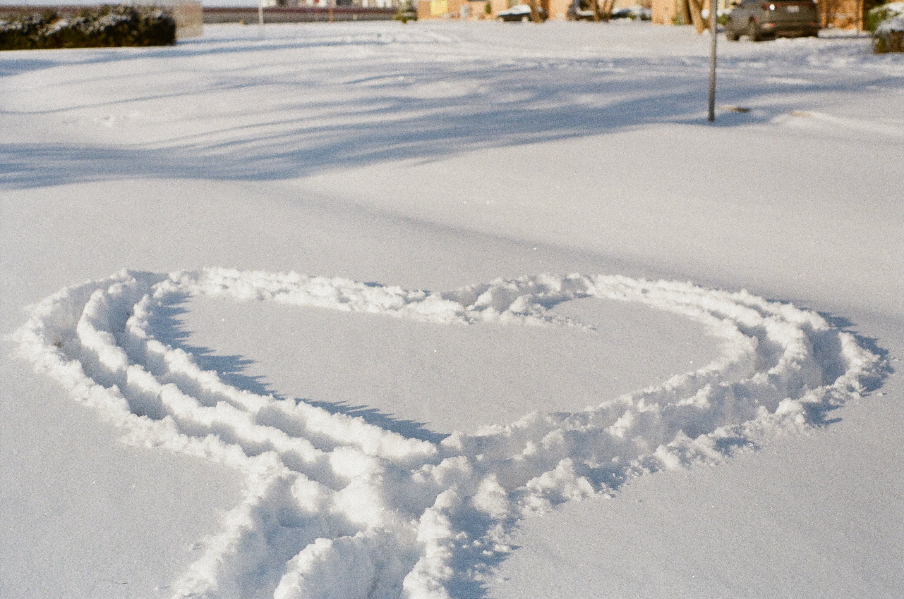 Snow heart